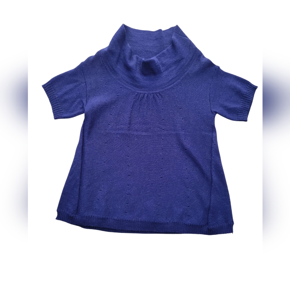 Women's Purple French Connection Cowl Neck Sweater